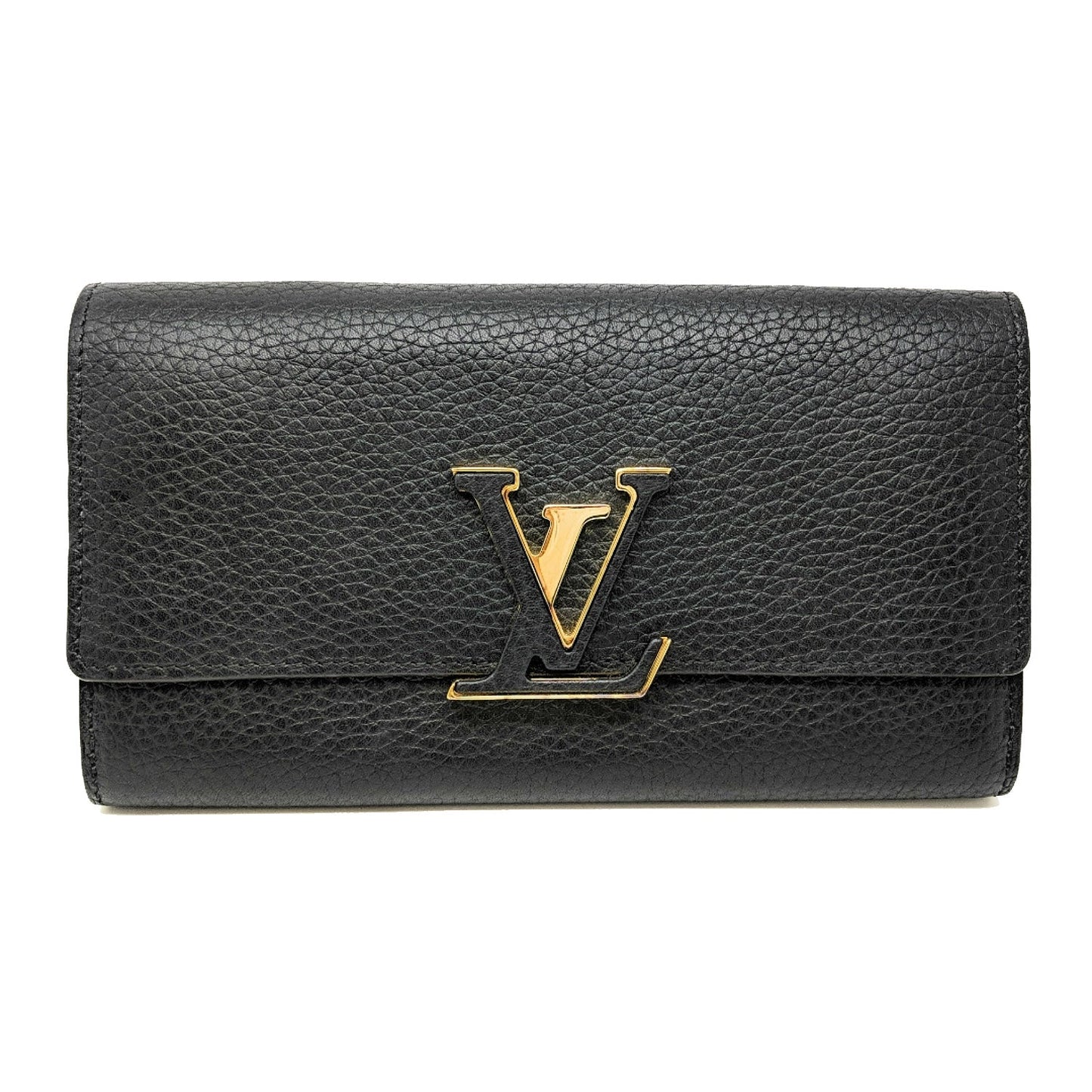 Louis Vuitton 2017 Taurillon Leather Capucines Wallet