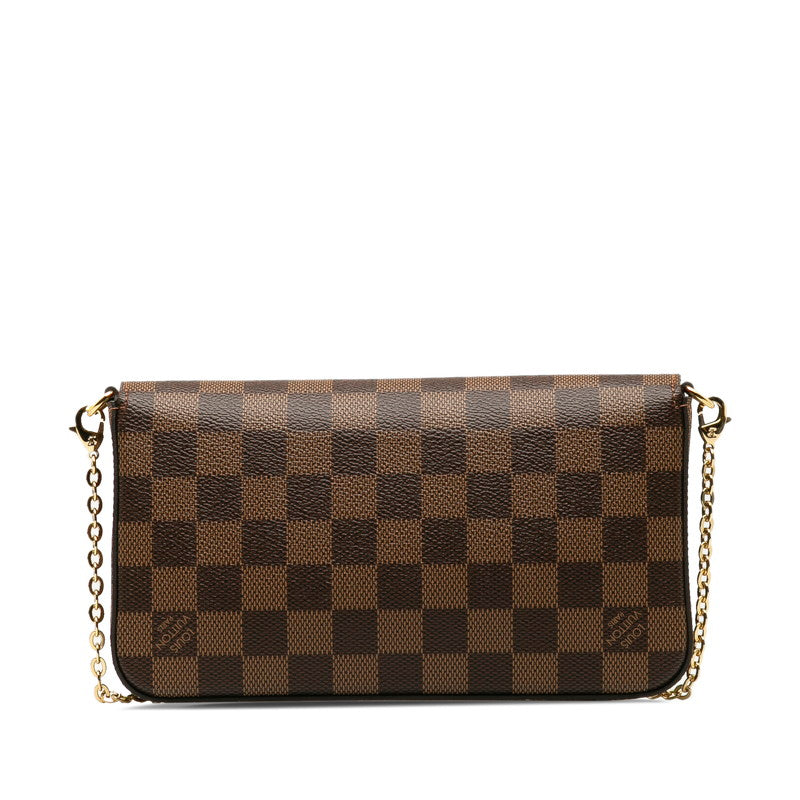 Louis Vuitton Louis Vuitton Damière N63032 Shoulder Bag PVC/Leather Brown