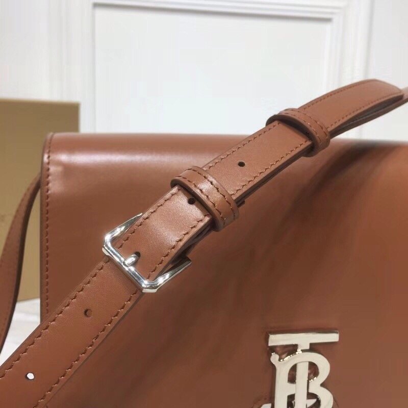GLAMI Small TB Crossbody Bag Monogram Brown For Women, Bags 8.3in/21cm