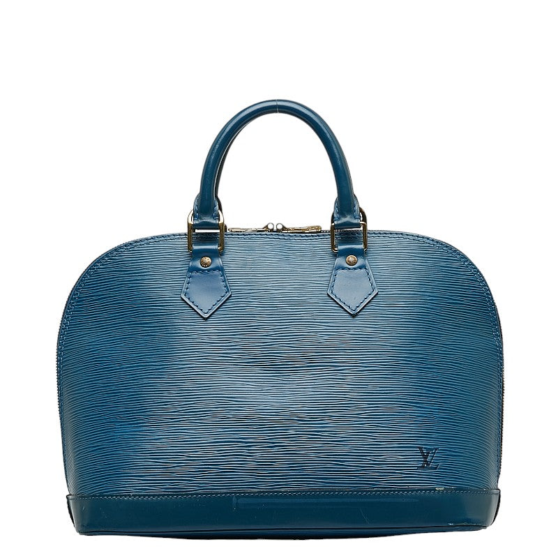 Louis Vuitton Epic Alma Handbag M52145 Trad Blue Leather  Louis Vuitton