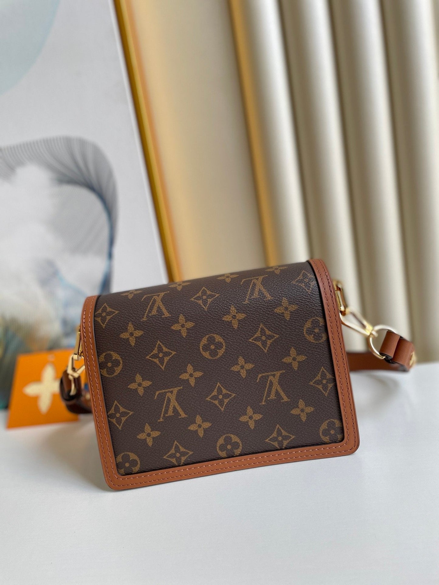 LV Mini Dauphine Monogram And Monogram Reverse Canvas By Nicolas GhesquiÃƒÂ¨re For Spring-Summer, For Women  Shoulder Bags 20cm LV M45959