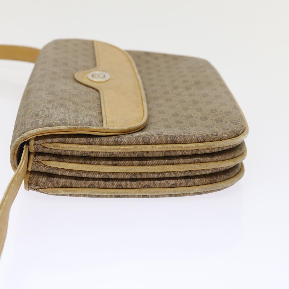 GUCCI Micro GG Canvas Shoulder Bag PVC Leather Beige 004•106•0024 ep1082