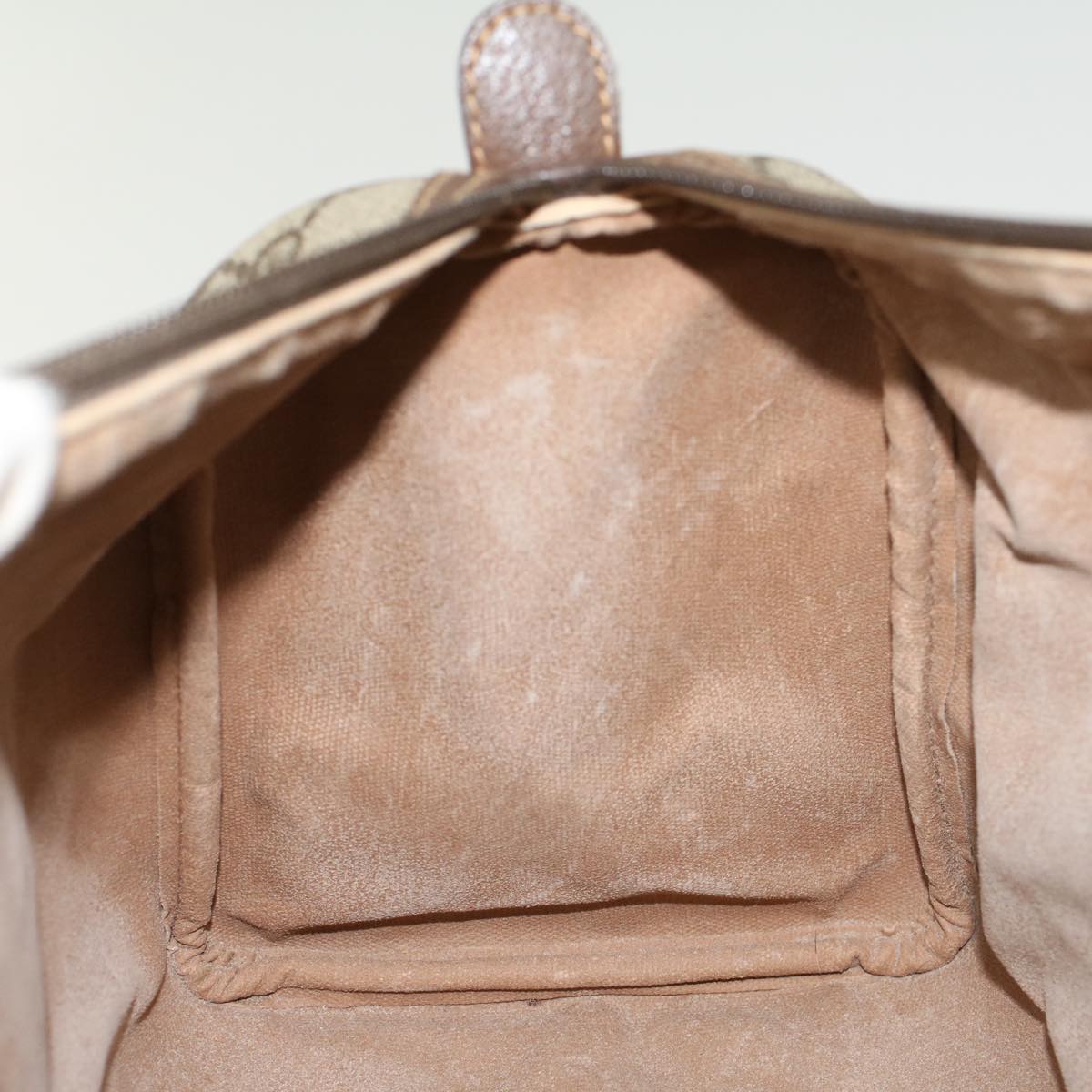 GUCCI GG Canvas Boston Bag PVC Leather Beige 002•615•0842 ep1105