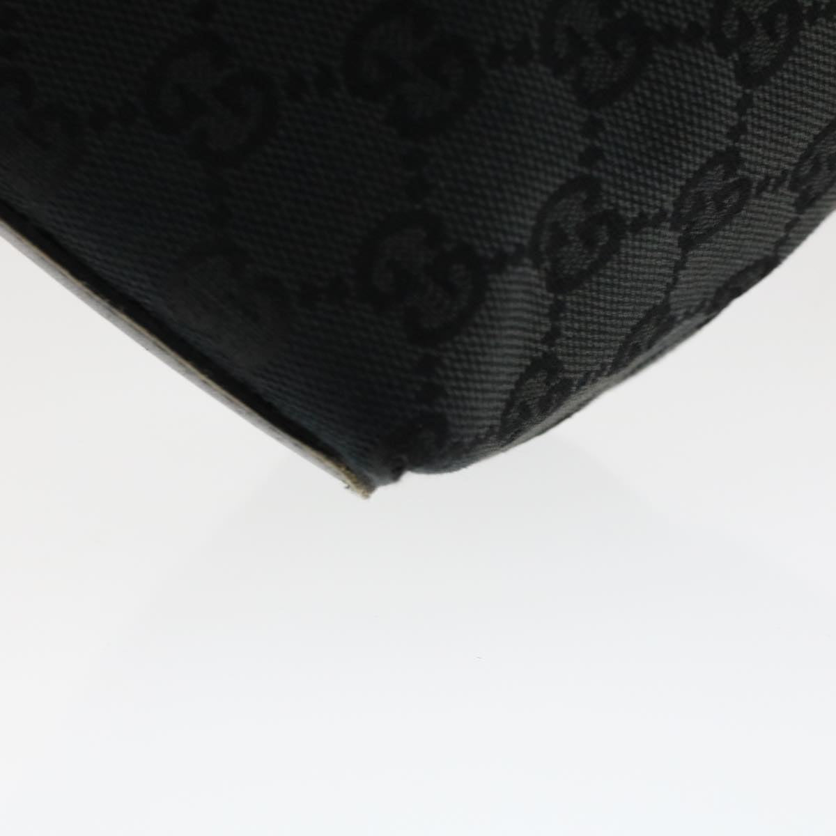 GUCCI GG Canvas Shoulder Bag Black 002•1099 002058 ep1111