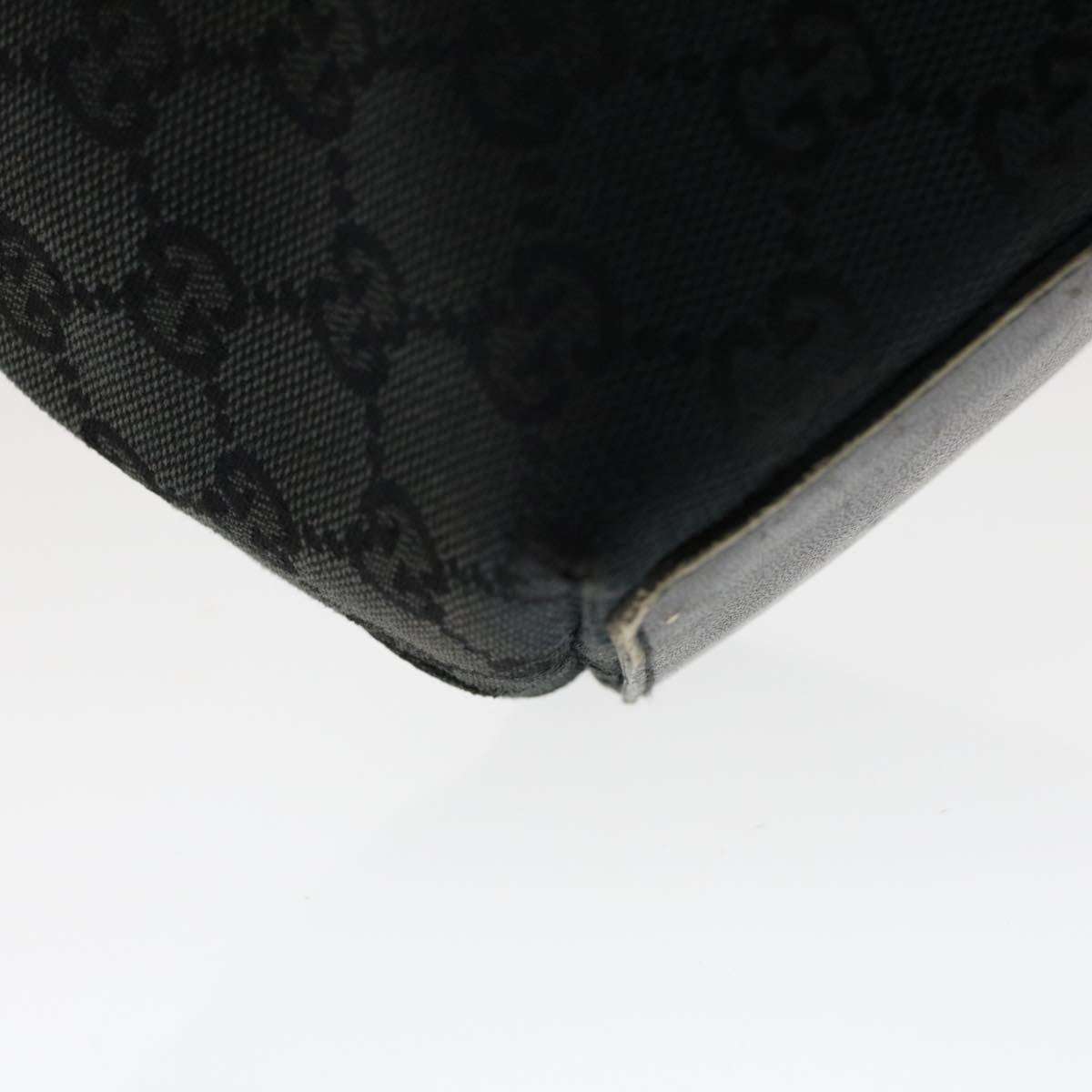 GUCCI GG Canvas Shoulder Bag Black 002•1099 002058 ep1111