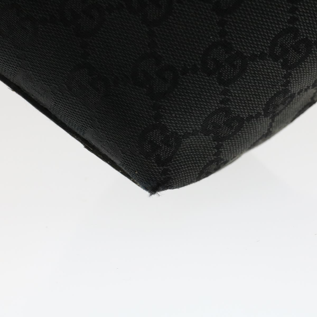 GUCCI GG Canvas Shoulder Bag Black 002•1099 002058 ep1111
