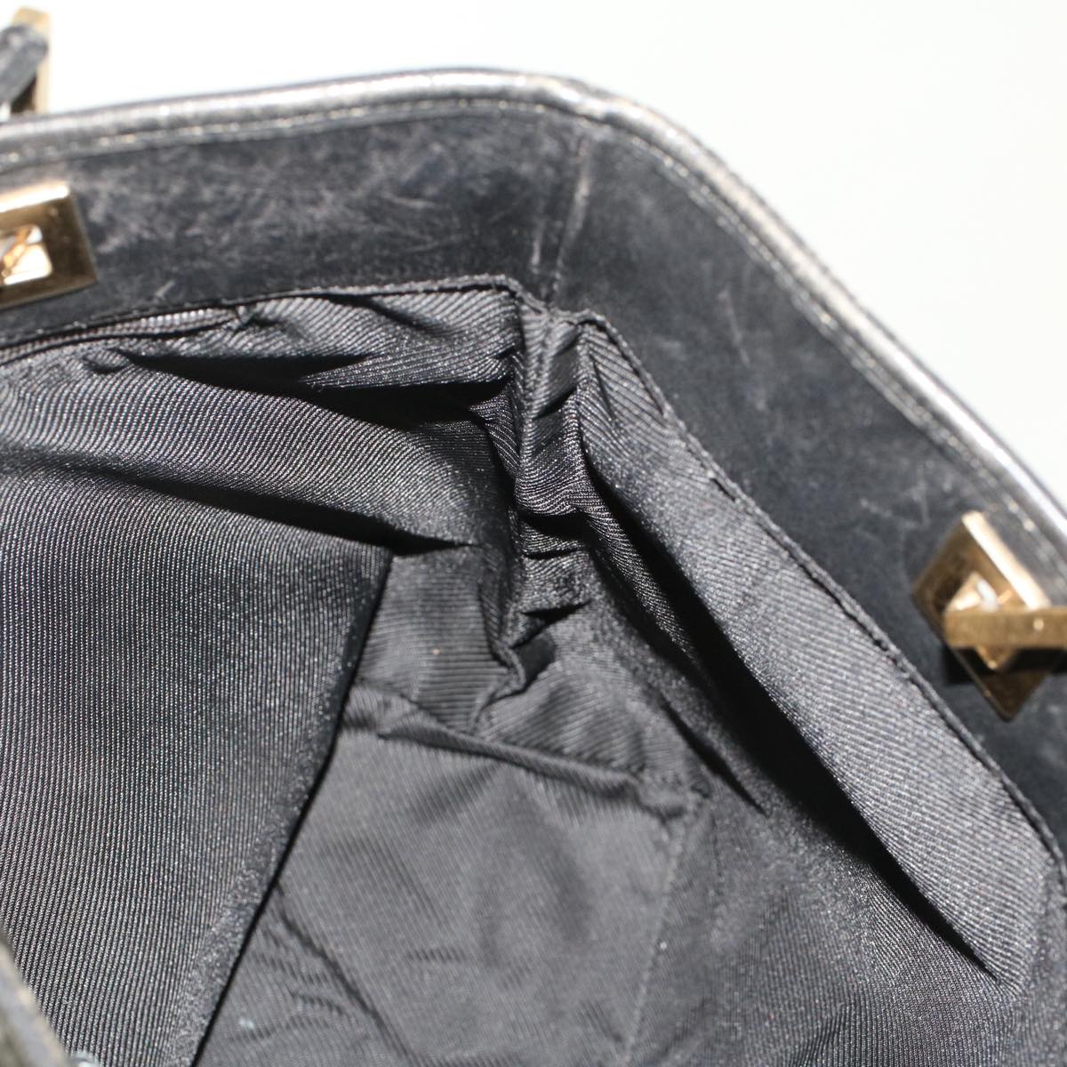 GUCCI GG Canvas Shoulder Bag Black 002•1099 002058 ep1111