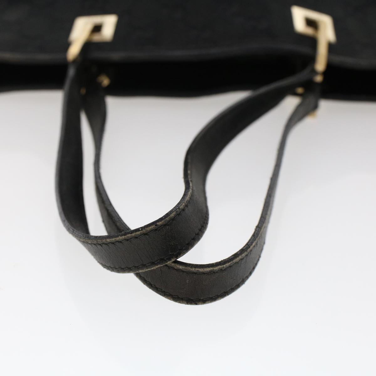 GUCCI GG Canvas Shoulder Bag Black 002•1099 002058 ep1111