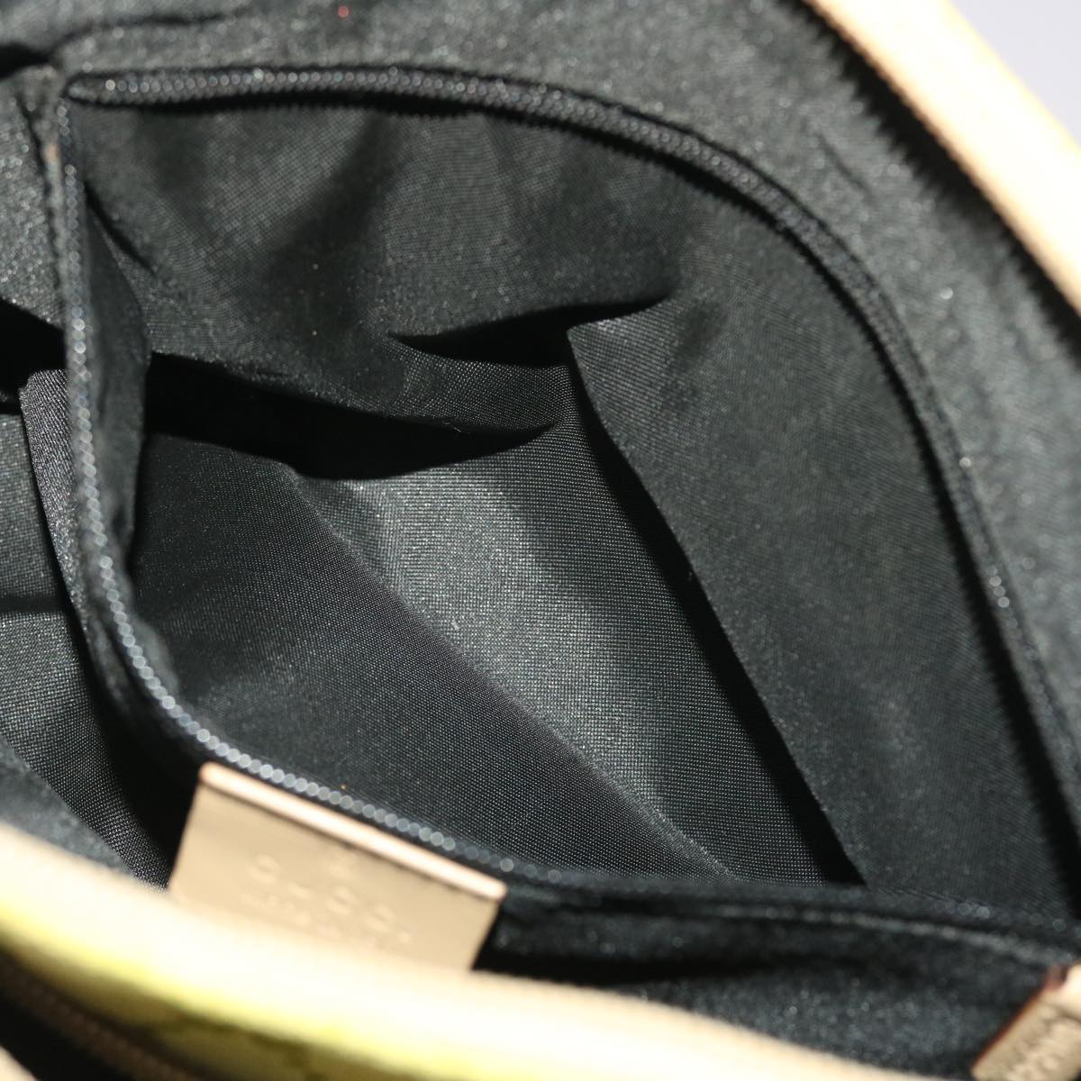 GUCCI GG Canvas Shoulder Bag Yellow ep1117