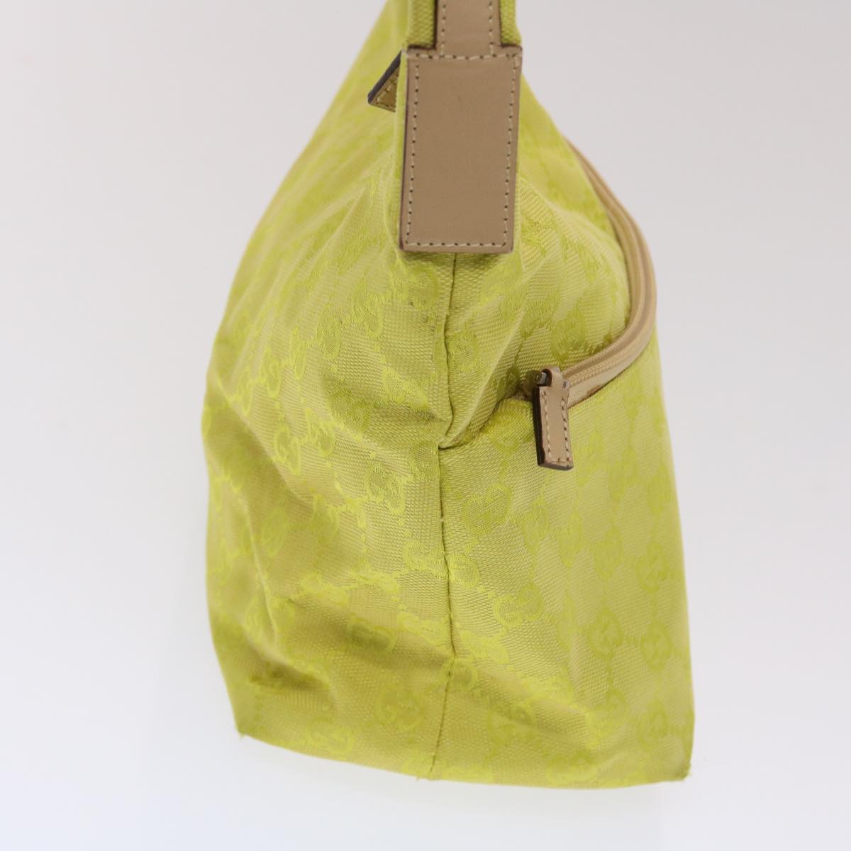 GUCCI GG Canvas Shoulder Bag Yellow ep1117