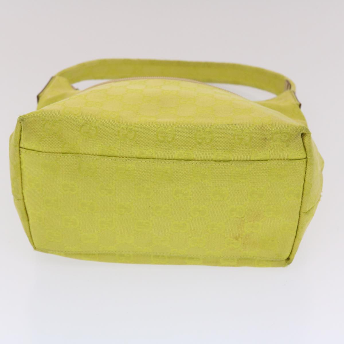 GUCCI GG Canvas Shoulder Bag Yellow ep1117