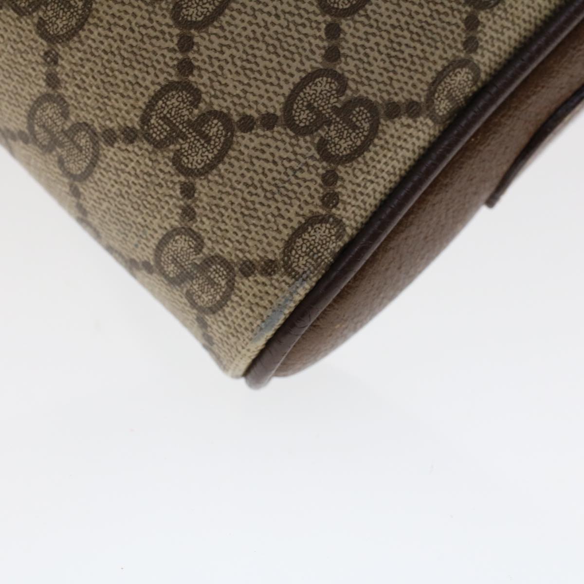GUCCI GG Canvas Web Sherry Line Shoulder Bag Beige Red 116.02.089 ep1118