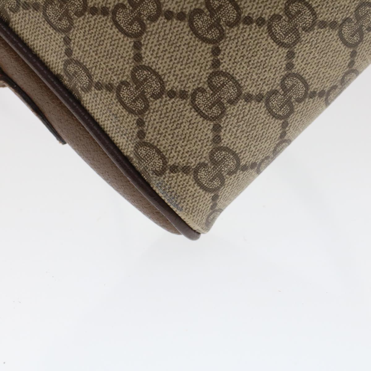 GUCCI GG Canvas Web Sherry Line Shoulder Bag Beige Red 116.02.089 ep1118
