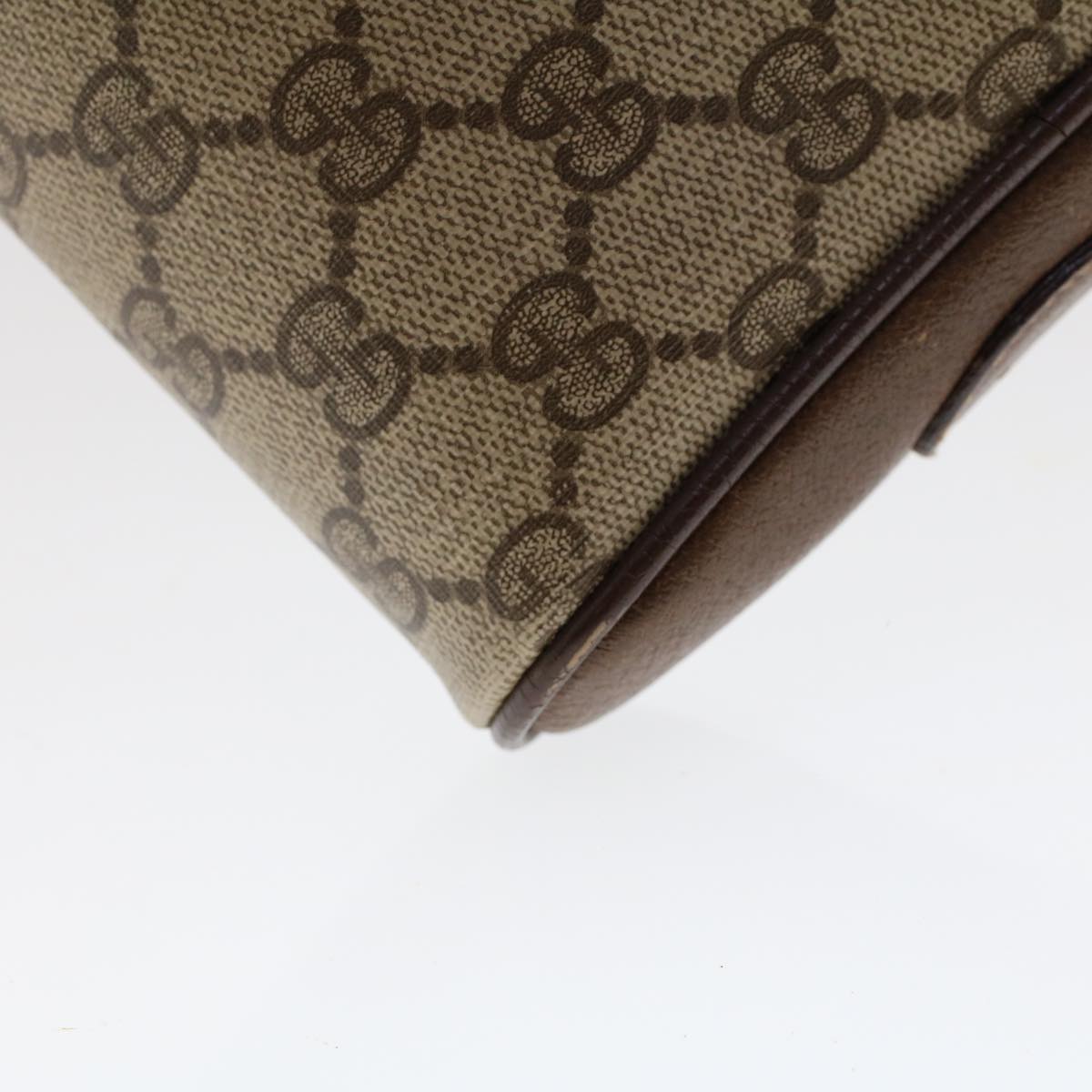 GUCCI GG Canvas Web Sherry Line Shoulder Bag Beige Red 116.02.089 ep1118