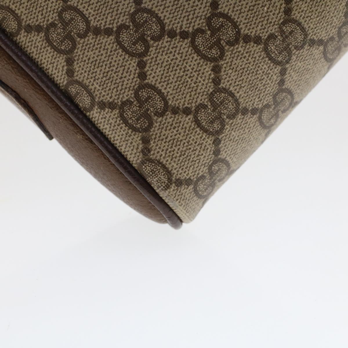 GUCCI GG Canvas Web Sherry Line Shoulder Bag Beige Red 116.02.089 ep1118