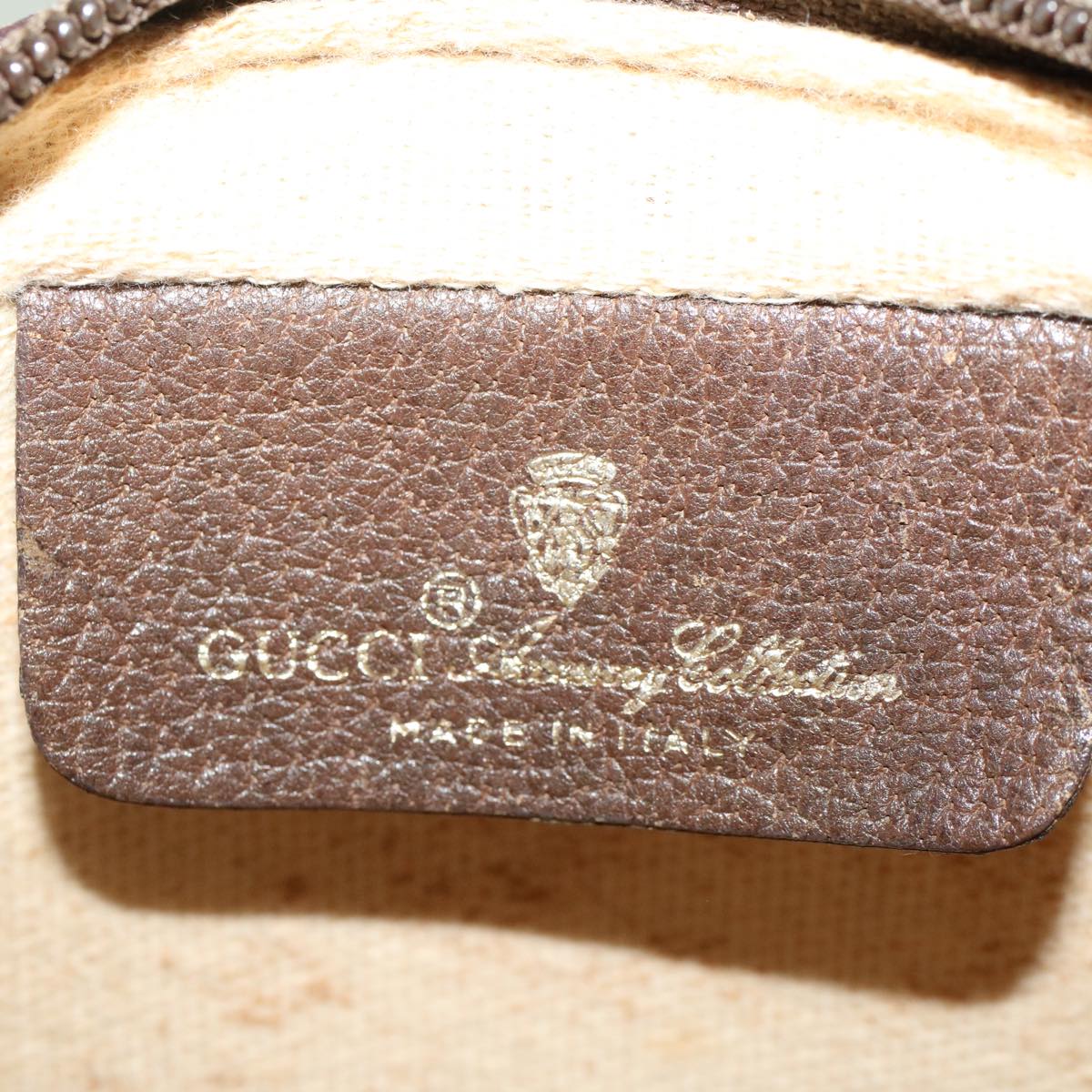 GUCCI GG Canvas Web Sherry Line Shoulder Bag Beige Red 116.02.089 ep1118