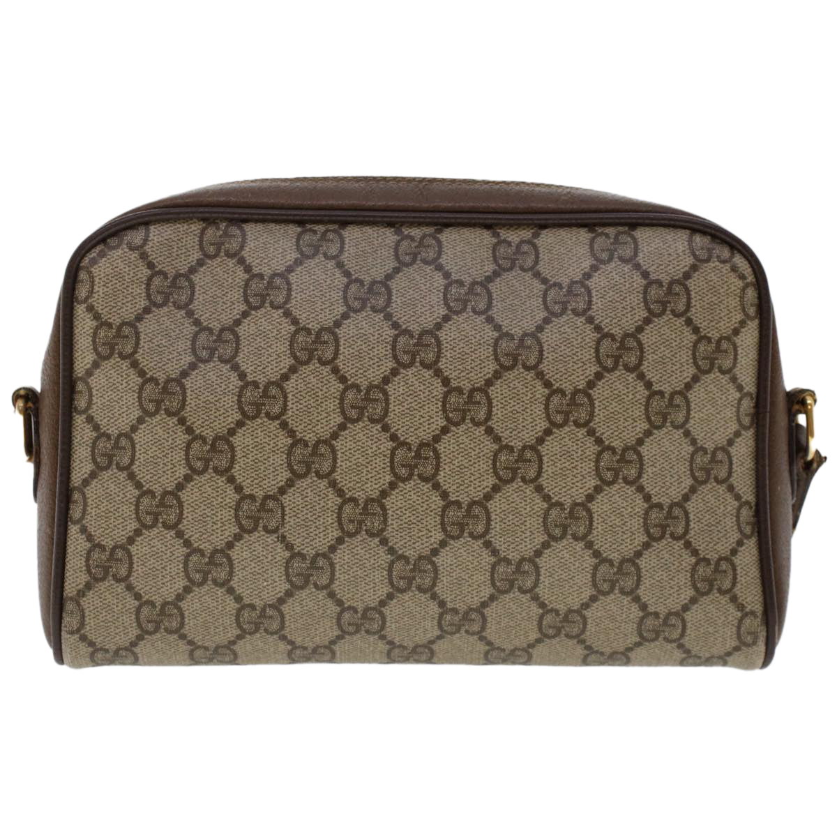 GUCCI GG Canvas Web Sherry Line Shoulder Bag Beige Red 116.02.089 ep1118