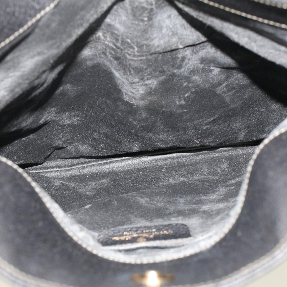 GUCCI GG Canvas Clutch Bag PVC Leather Black 156.02.075 ep1120