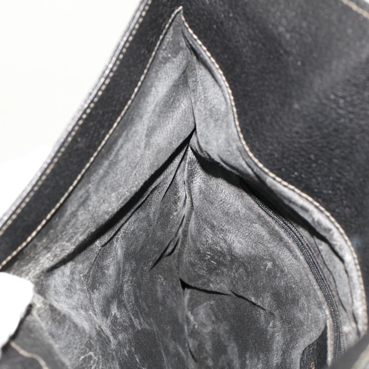 GUCCI GG Canvas Clutch Bag PVC Leather Black 156.02.075 ep1120