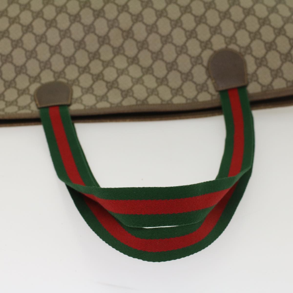 GUCCI GG Canvas Web Sherry Line Shoulder Bag Beige Red Green ep1163