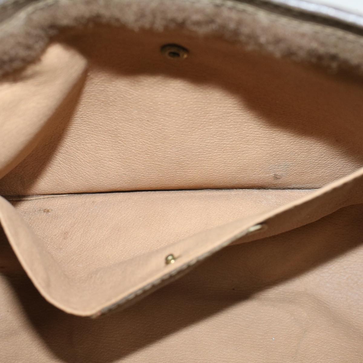 GUCCI GG Canvas Web Sherry Line Clutch Bag Beige Red 56•01•012 ep1196
