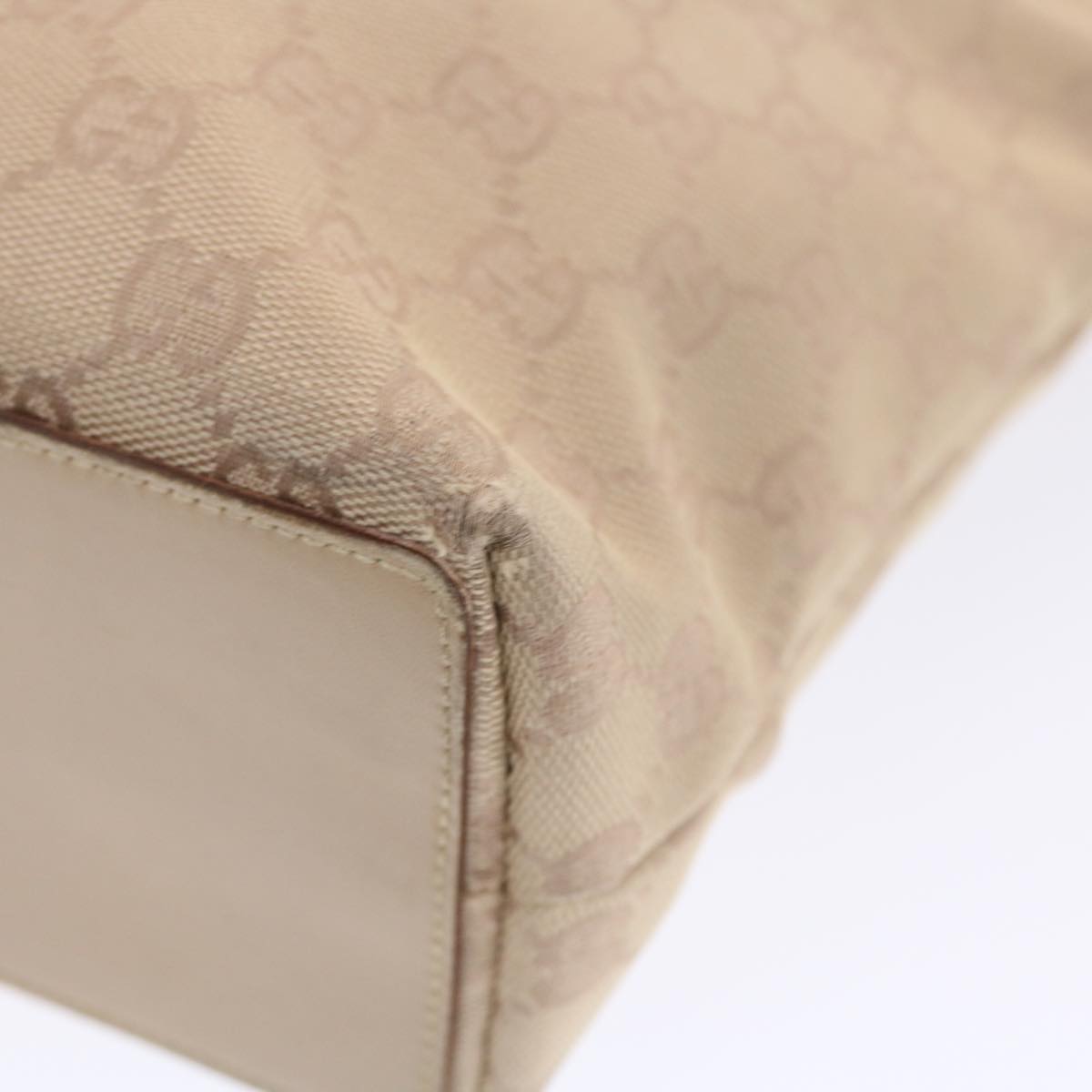 GUCCI GG Canvas Tote Bag Beige 31244 ep1205