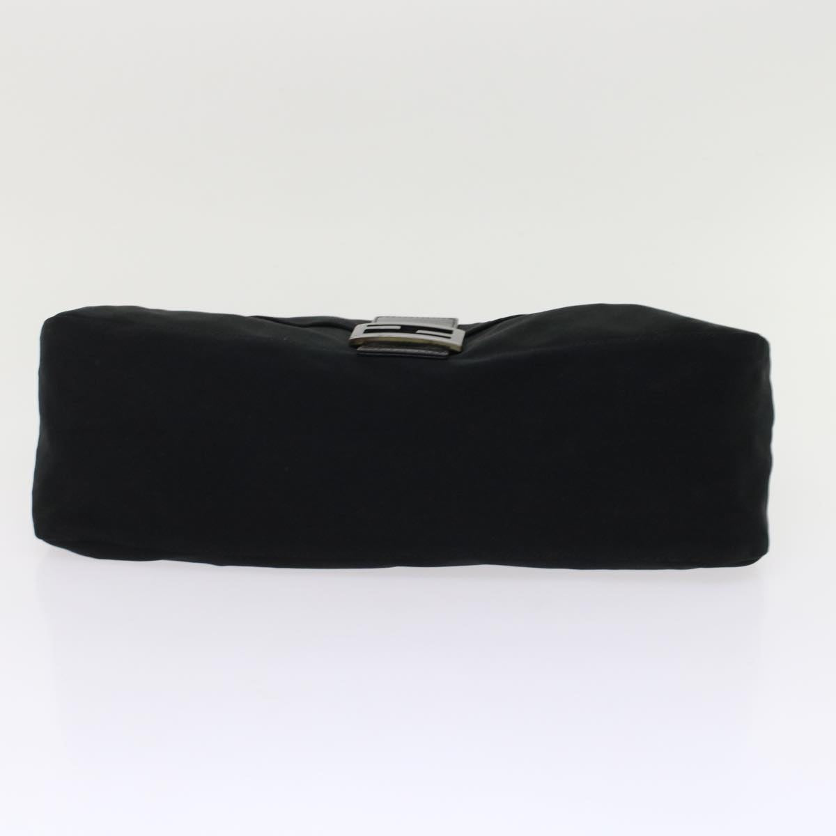 FENDI Mamma Baguette Shoulder Bag Nylon Black ep1217