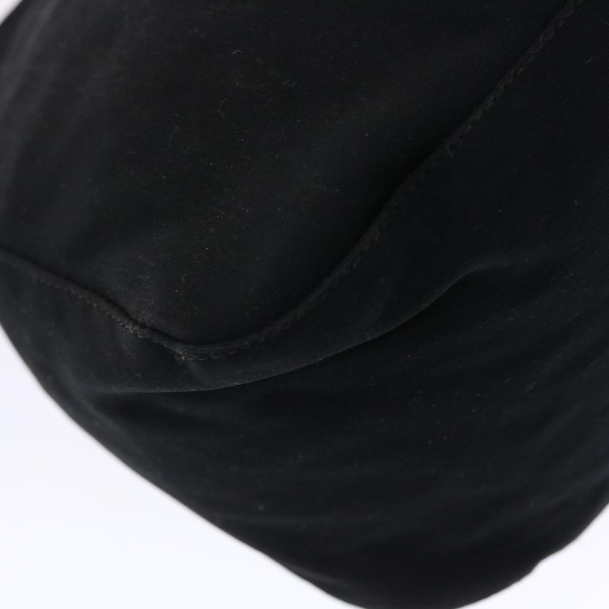 FENDI Mamma Baguette Shoulder Bag Nylon Black ep1270
