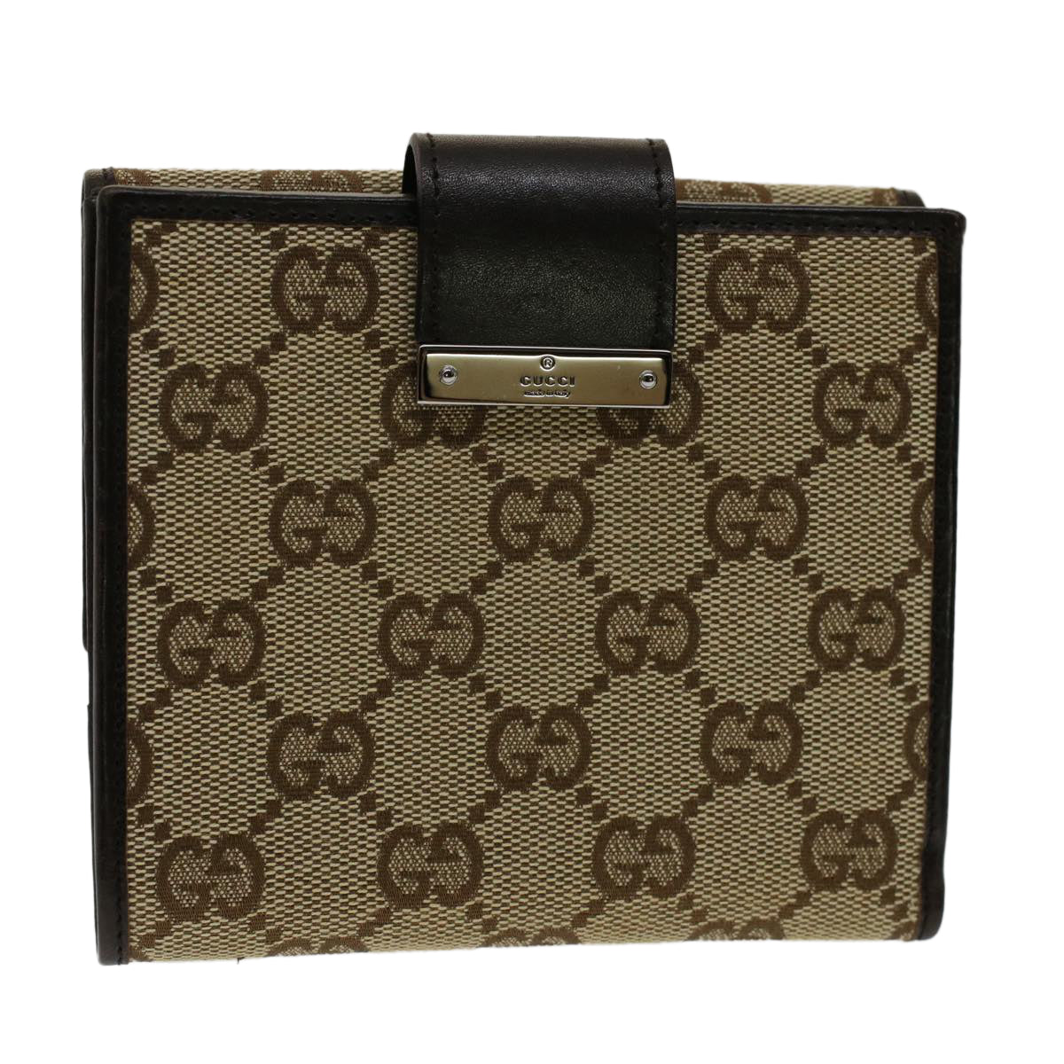 GUCCI GG Canvas Wallet Beige 74209 ep1326