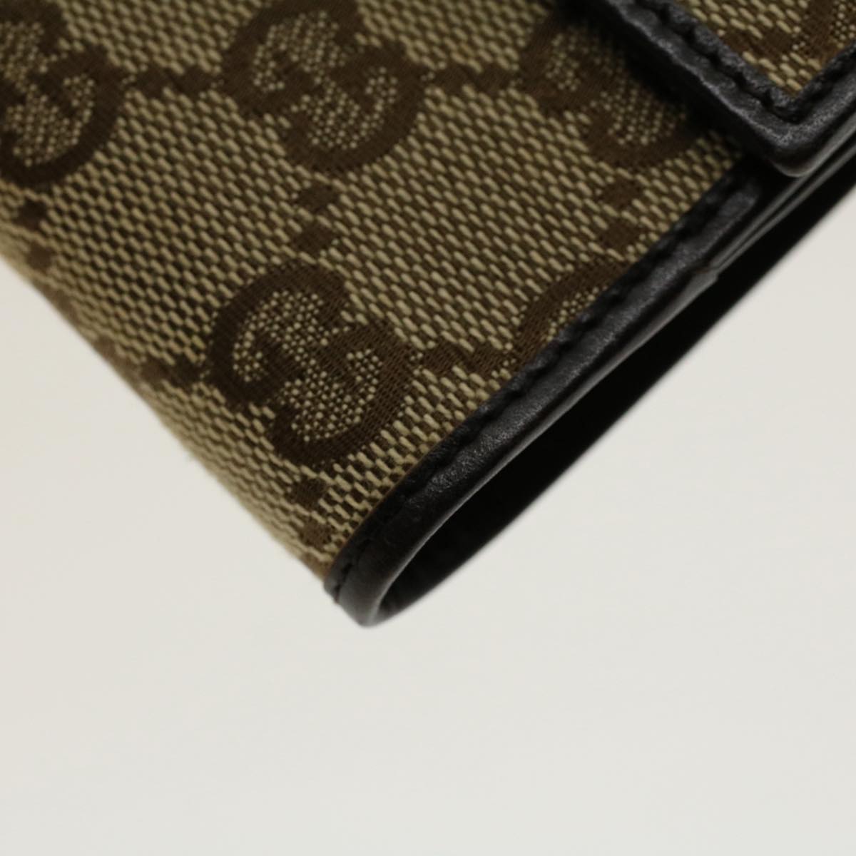 GUCCI GG Canvas Wallet Beige 74209 ep1326