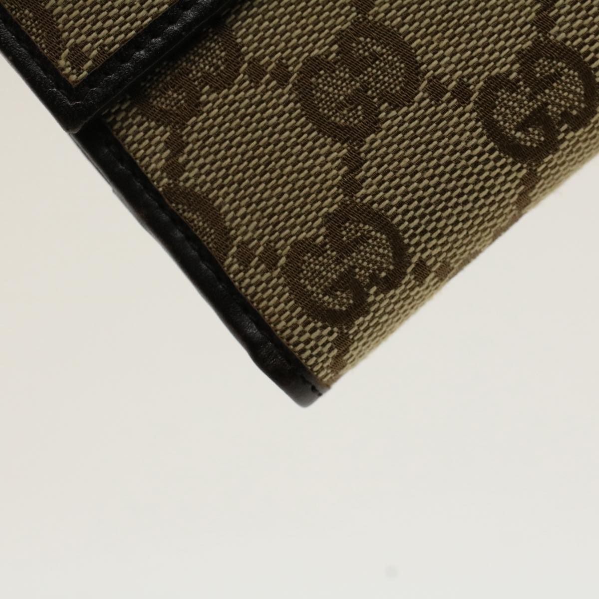 GUCCI GG Canvas Wallet Beige 74209 ep1326