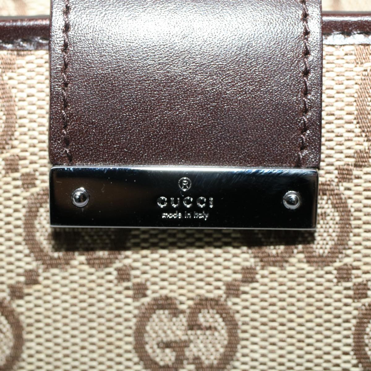 GUCCI GG Canvas Wallet Beige 74209 ep1326
