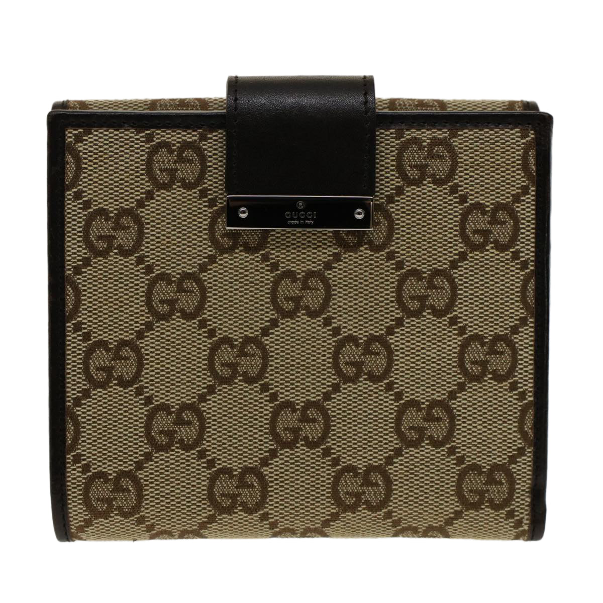 GUCCI GG Canvas Wallet Beige 74209 ep1326