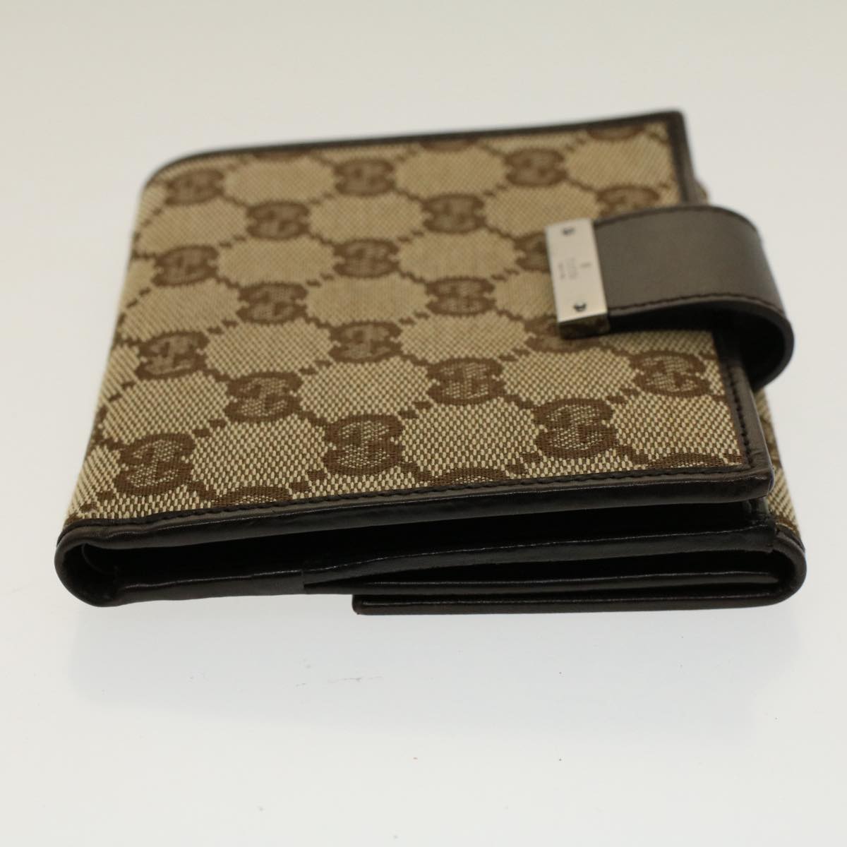 GUCCI GG Canvas Wallet Beige 74209 ep1326