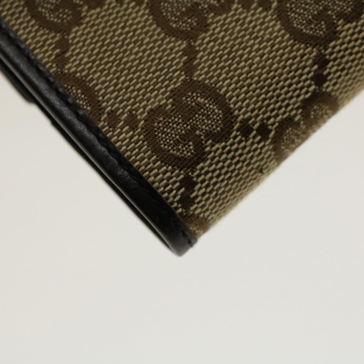 GUCCI GG Canvas Wallet Beige 74209 ep1326