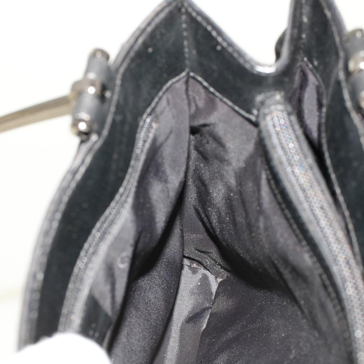 GUCCI Hand Bag Canvas Black 002•1024 1705 ep1338