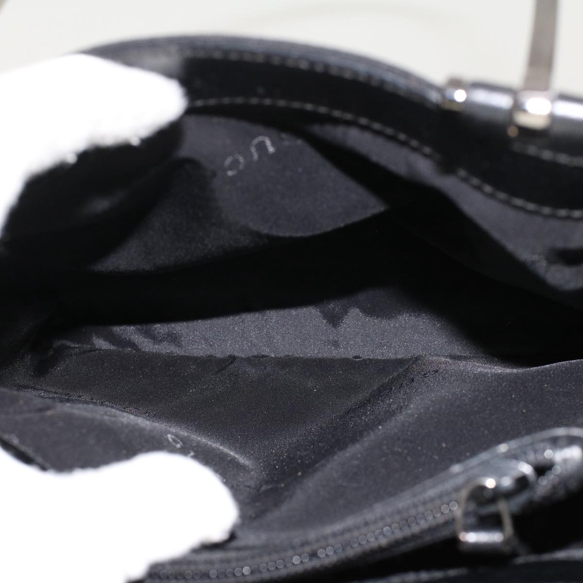 GUCCI Hand Bag Canvas Black 002•1024 1705 ep1338