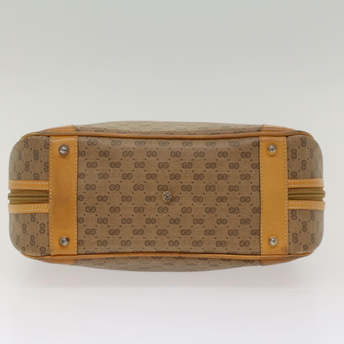 GUCCI Micro GG Canvas Hand Bag Beige 000•104•0030 ep1354