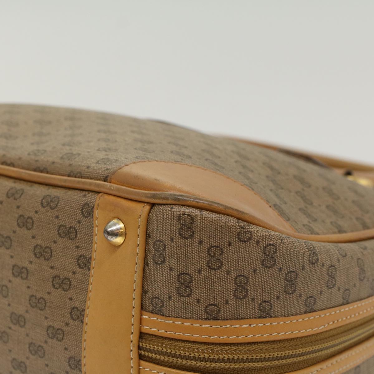 GUCCI Micro GG Canvas Hand Bag Beige 000•104•0030 ep1354