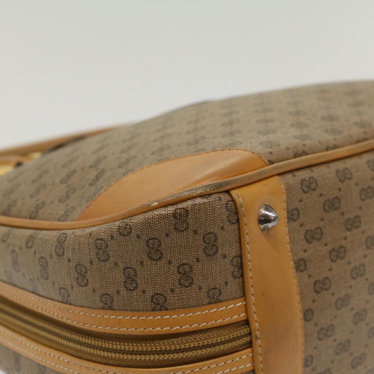 GUCCI Micro GG Canvas Hand Bag Beige 000•104•0030 ep1354