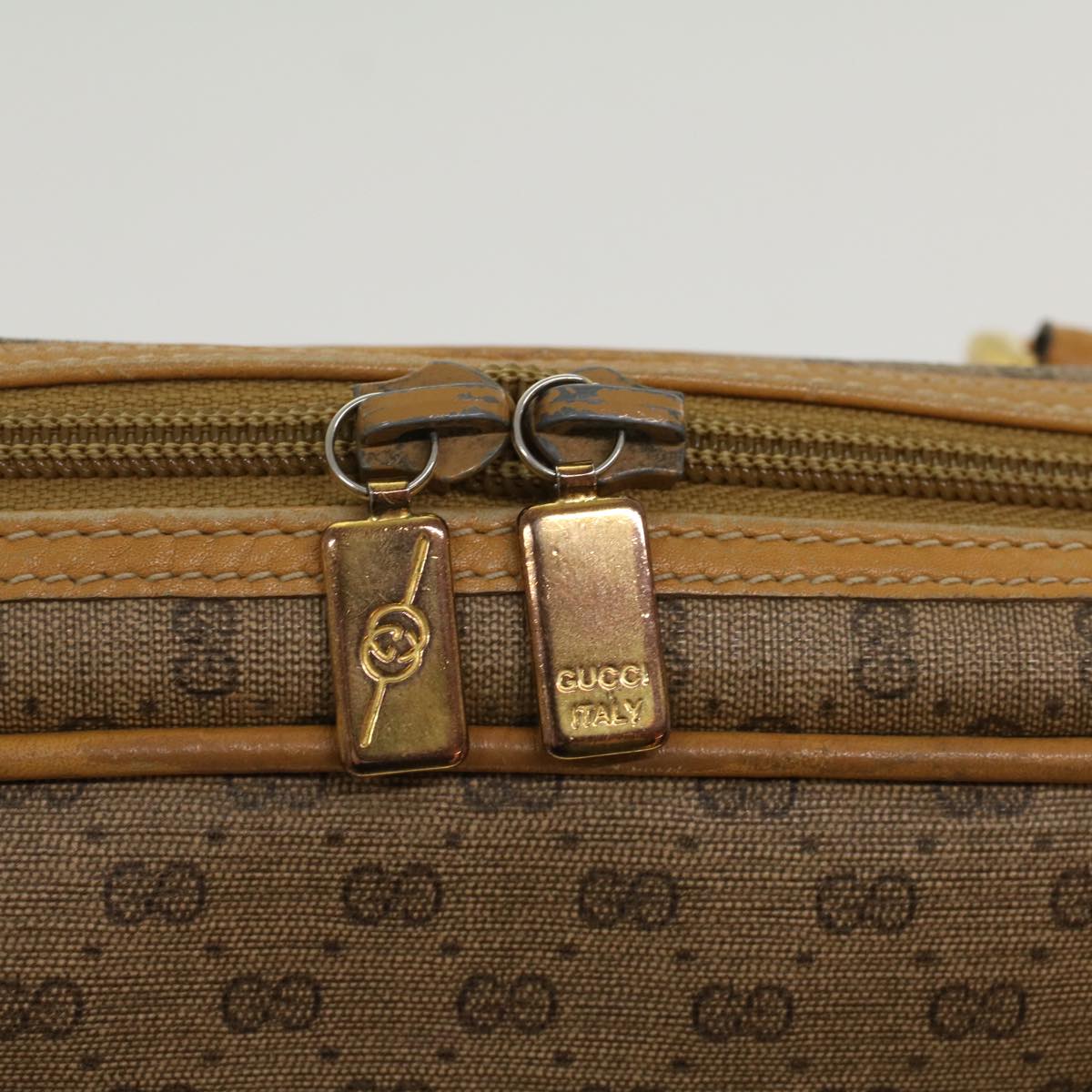 GUCCI Micro GG Canvas Hand Bag Beige 000•104•0030 ep1354