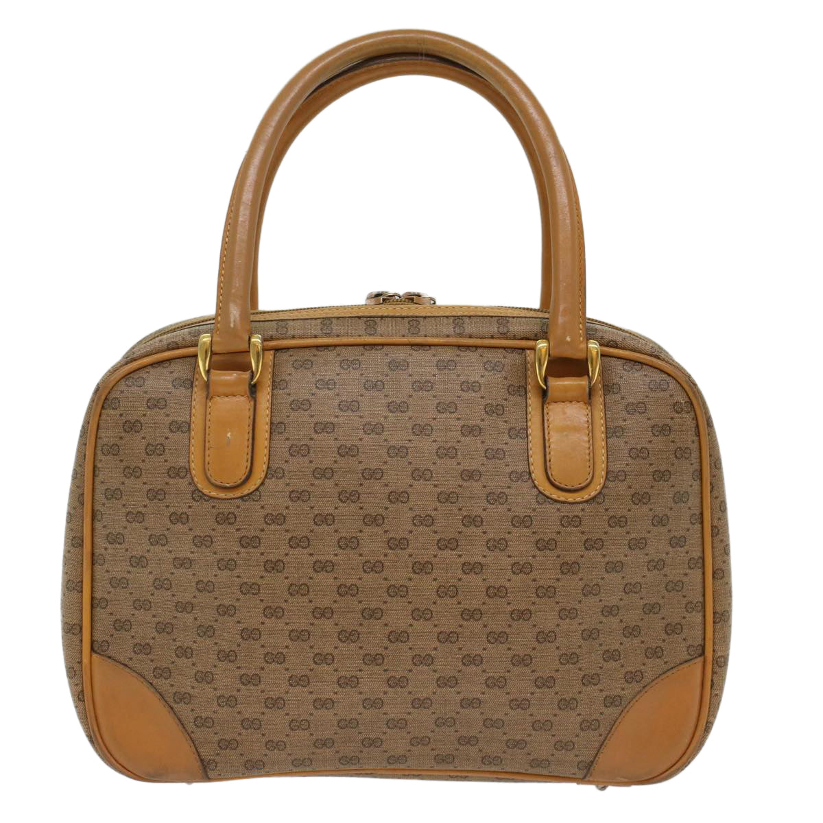 GUCCI Micro GG Canvas Hand Bag Beige 000•104•0030 ep1354