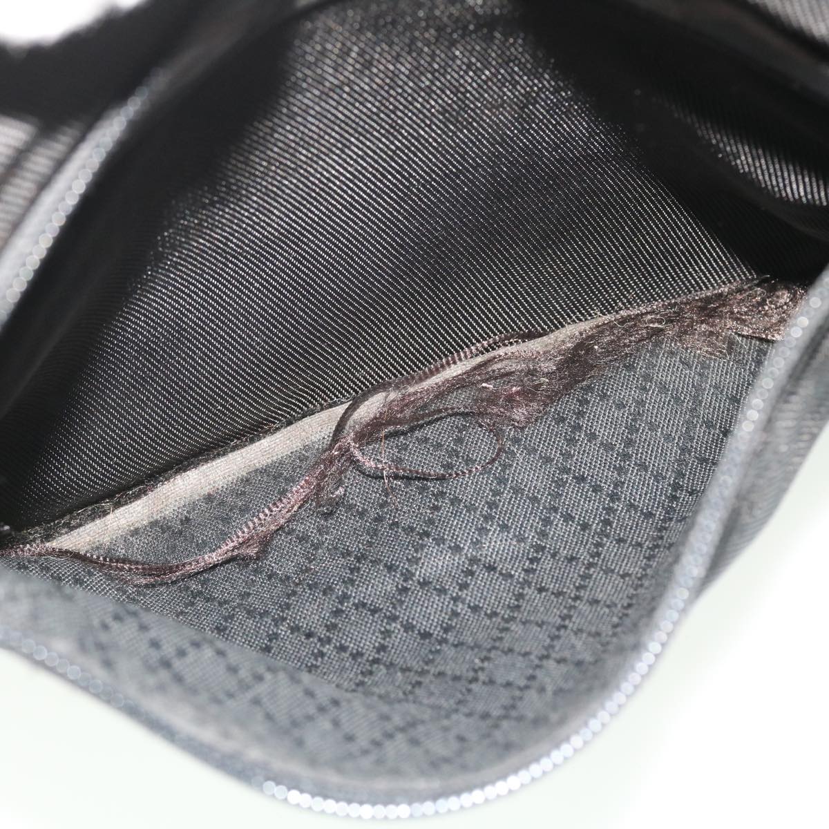 GUCCI Bamboo Shoulder Bag Nylon 2way Black 000•2058•0509•5 ep1372