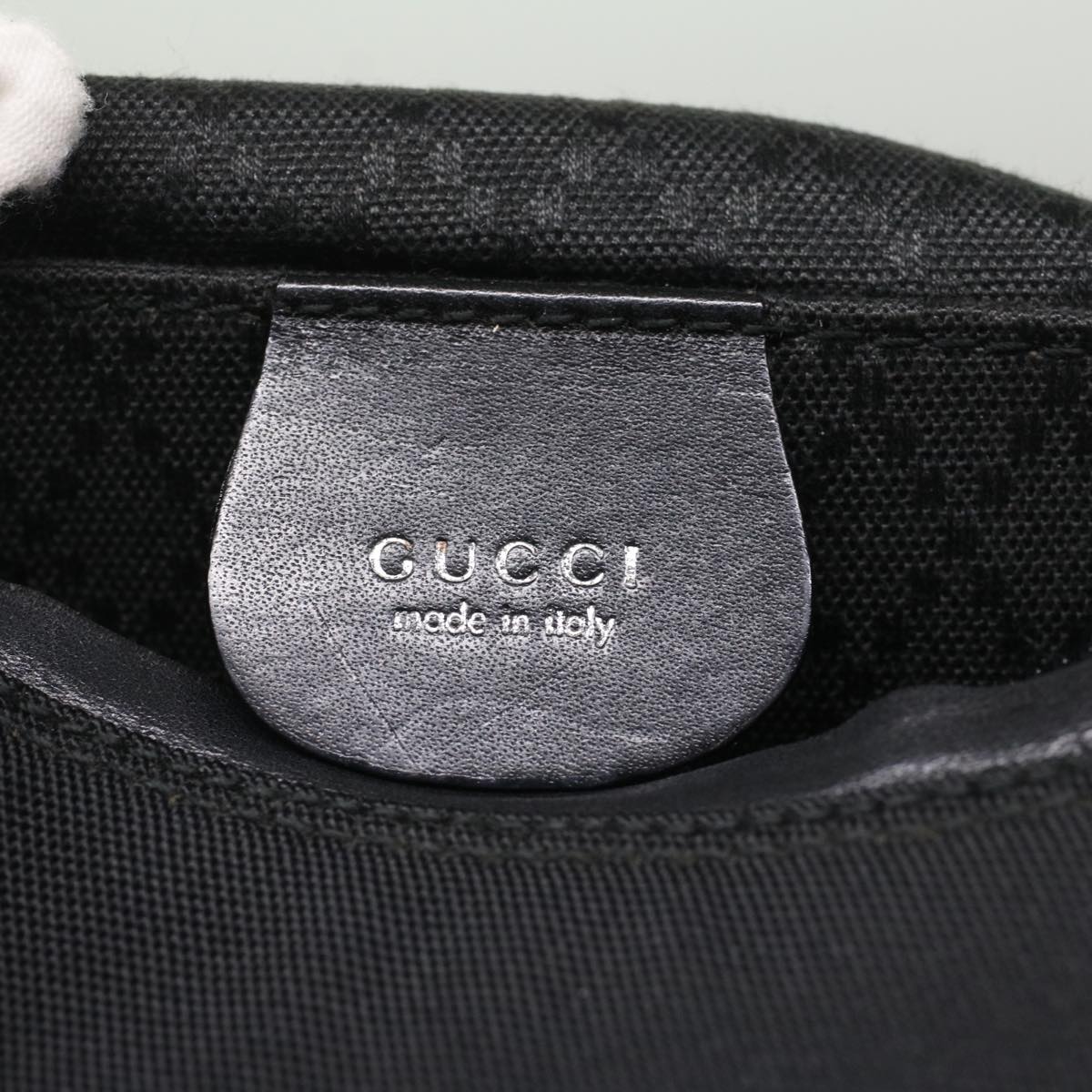 GUCCI Shoulder Bag Nylon Black 000•2113•0602 ep1374