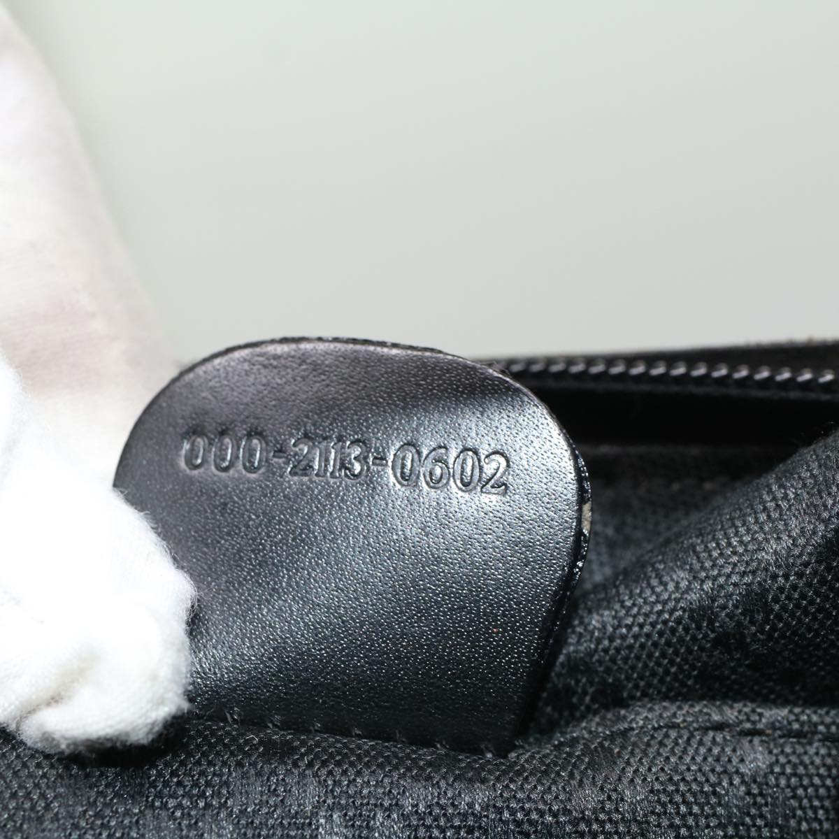 GUCCI Shoulder Bag Nylon Black 000•2113•0602 ep1374