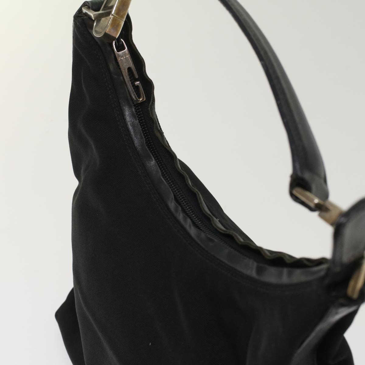 GUCCI Shoulder Bag Nylon Black 000•2113•0602 ep1374