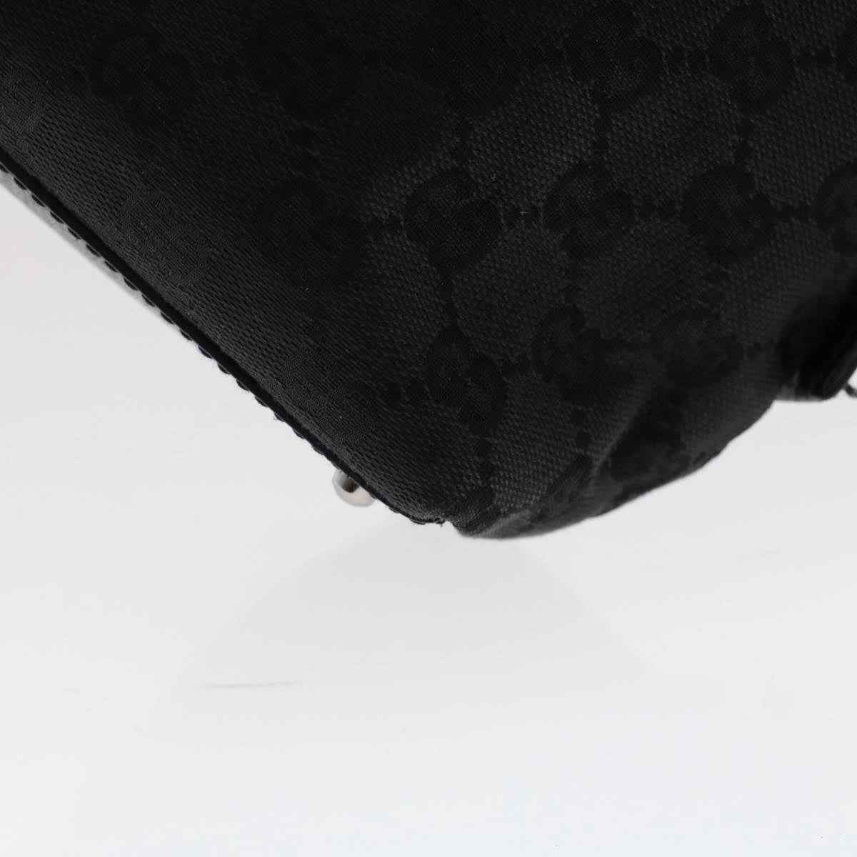 GUCCI GG Canvas Hand Bag Black ep1390