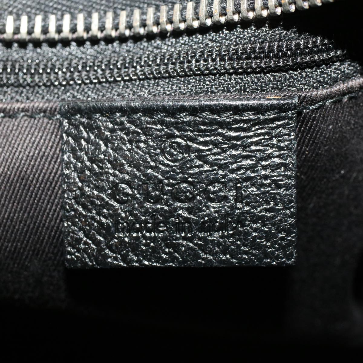 GUCCI GG Canvas Hand Bag Black ep1390