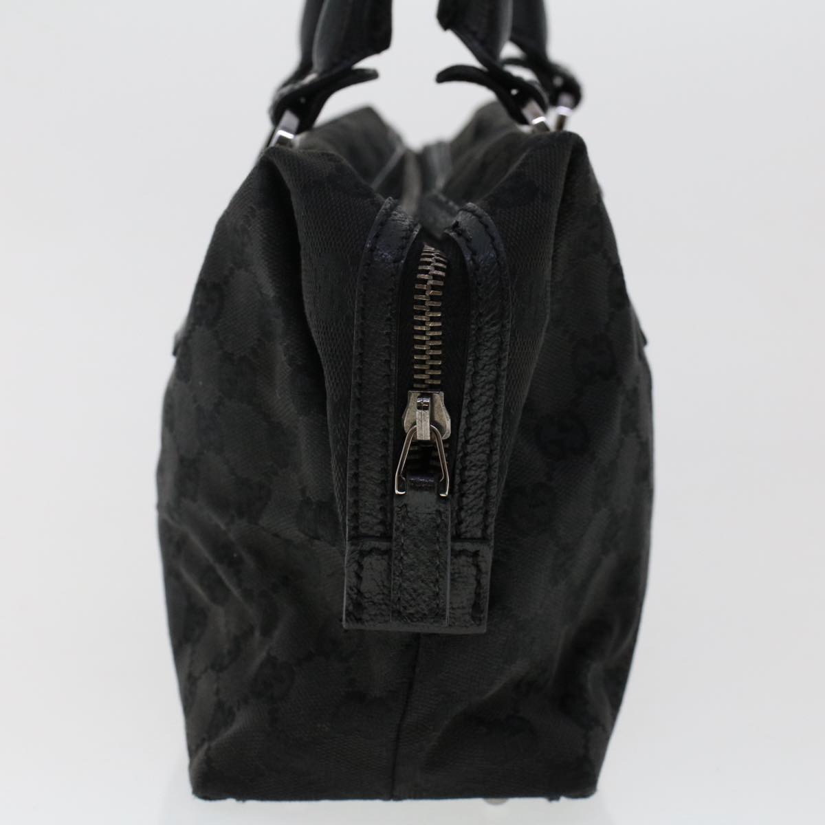 GUCCI GG Canvas Hand Bag Black ep1390