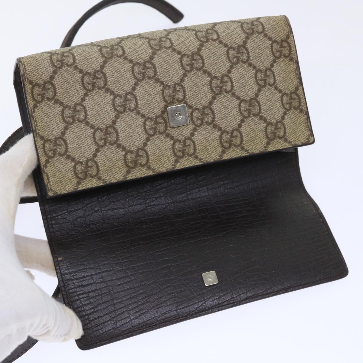 GUCCI GG Canvas Waist bag Beige 28566 ep1406